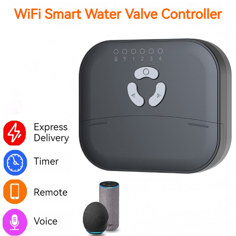 Smart Garden Sprinkler - جهاز تحكم ذكي بالرش عبر الواي