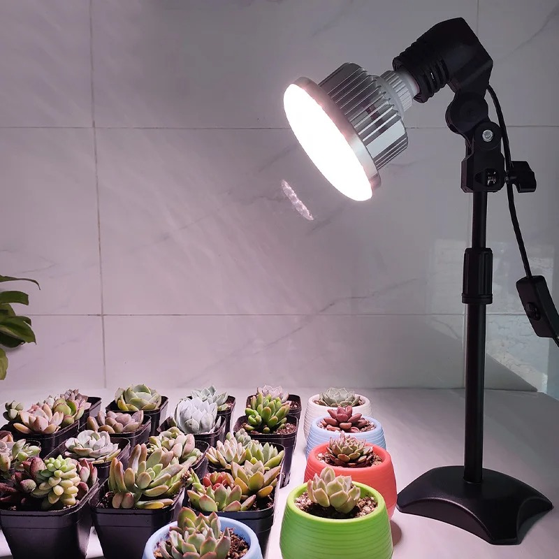 Plant Grow Light Full Spectrum - مصباح نمو النباتات القابل للطي والتعليق،