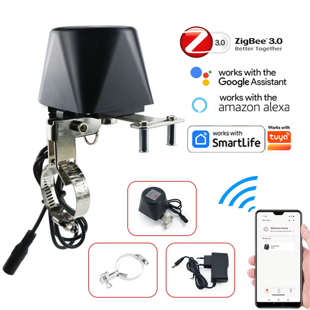 Smart Garden Instructions - صمام غاز ذكي بتقنية Zigbee مع