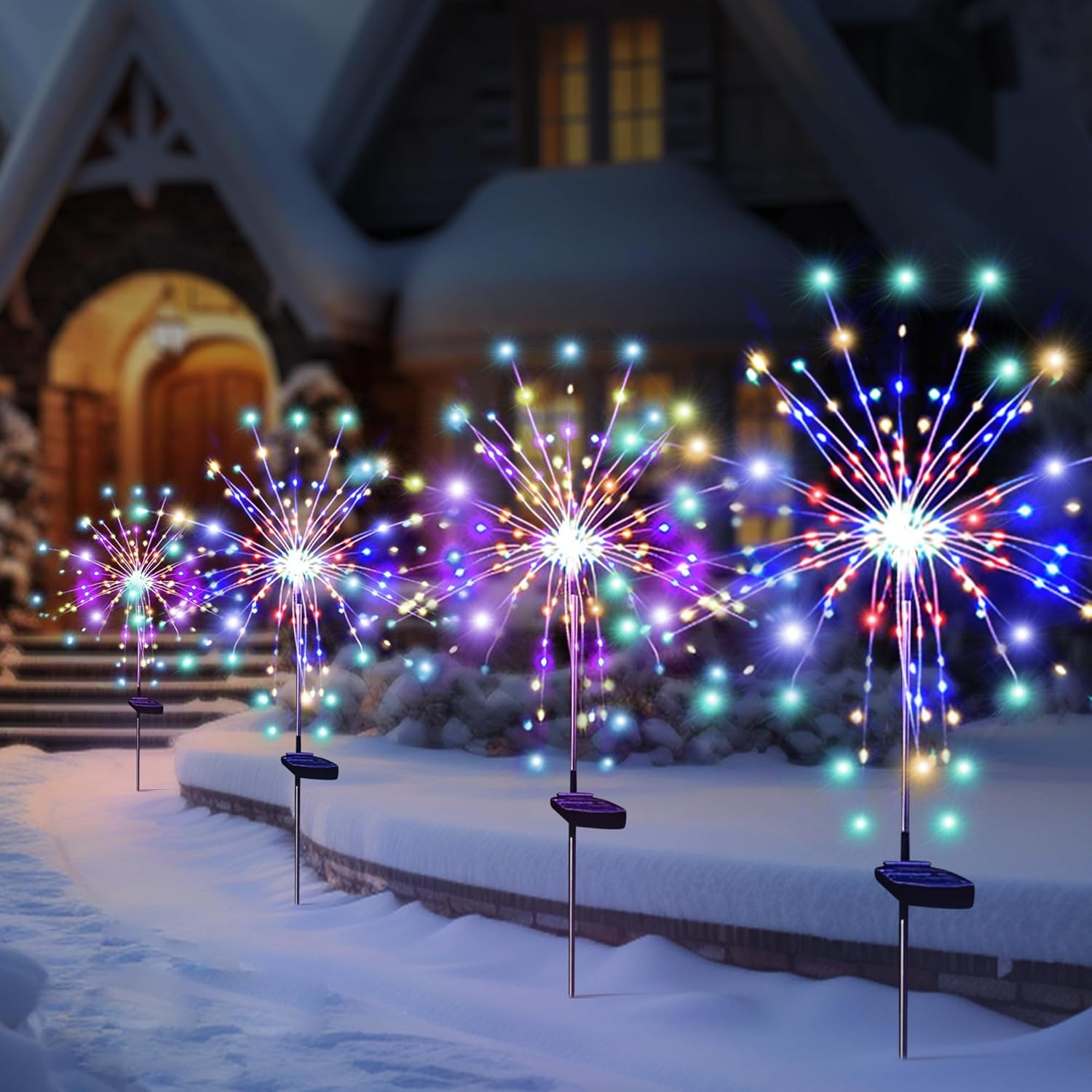 Smart Garden Lighting System - أضواء LED شمسية على شكل ألعاب