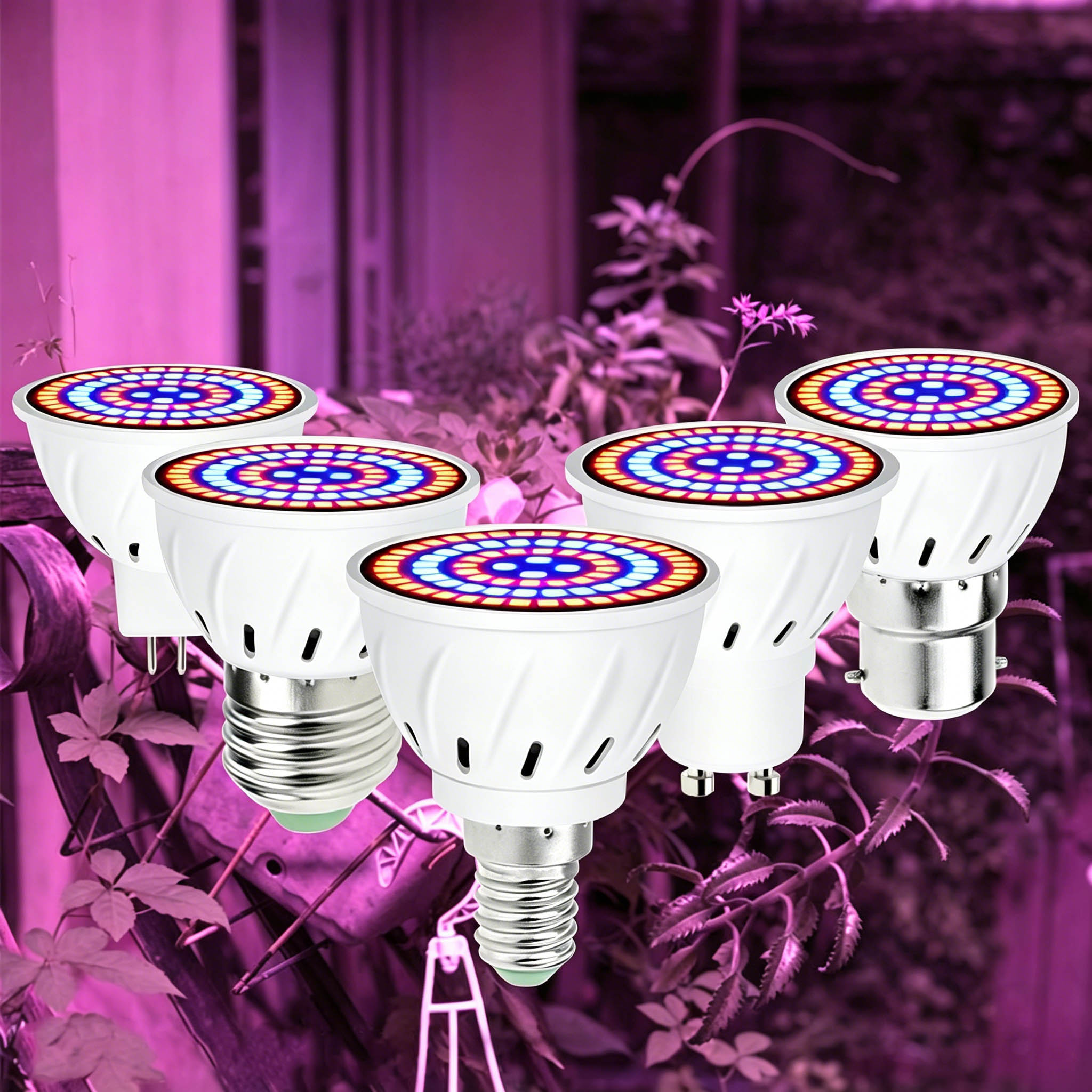 Plant Grow Light Full Spectrum - مصباح نمو النباتات E27 LED كامل