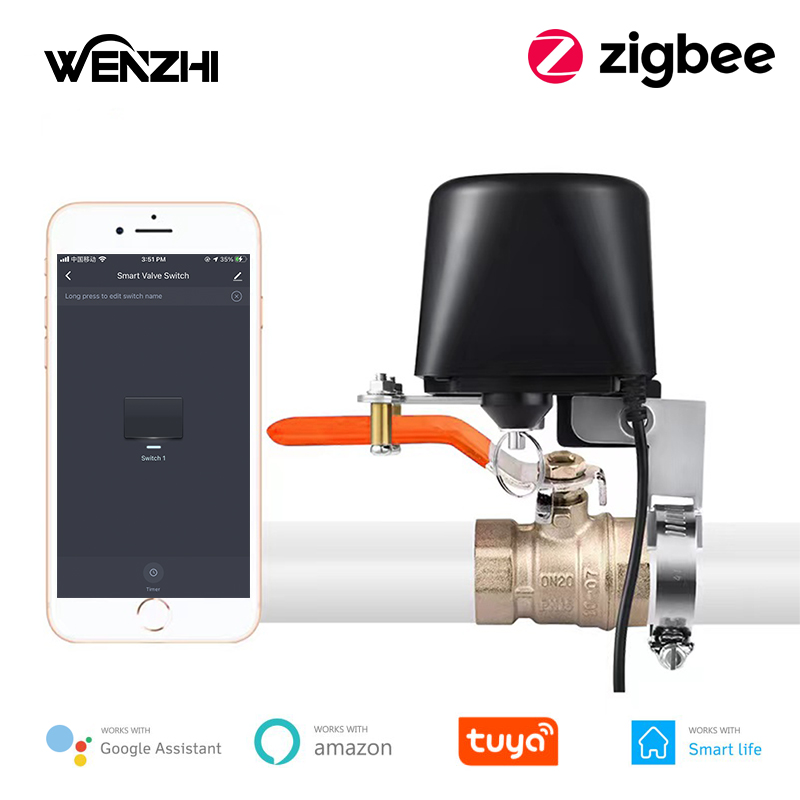 Smart Garden Watering - زيجبي صمام المياه/الغاز نظام التحكم عن