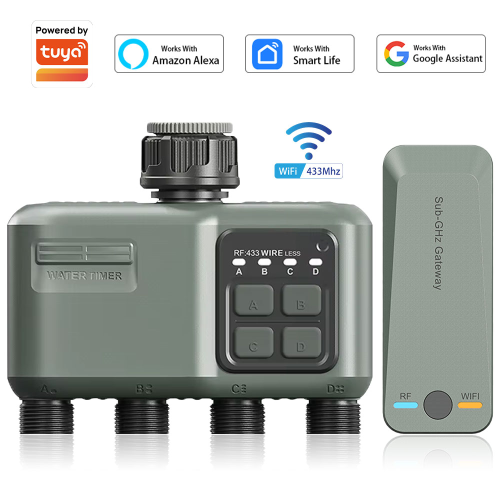 Smart Garden Hose - مؤقت ري رقمي قابل للبرمجة بـ