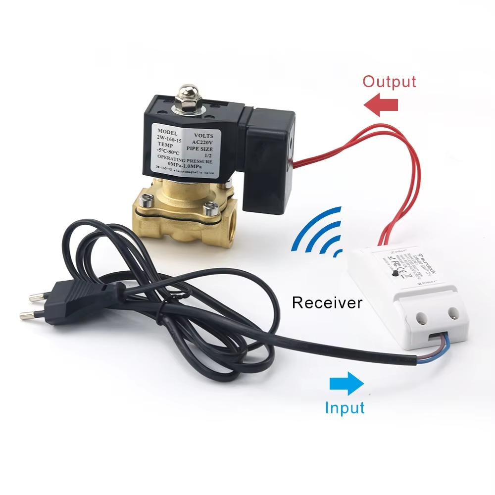 AC220V Tuya WiFi صمام الملف ال - مراجعة Smart Garden Instructions وسعره