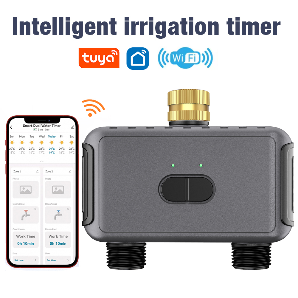 Tuya WiFi مؤقت للمياه الذكية 2 - مراجعة Smart Garden Iot وسعره