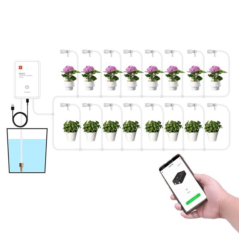 نظام ري بالتنقيط أوتوماتيكي ذك - مراجعة Smart Garden Watering وسعره