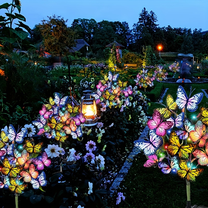 أضواء حديقة الفراشة LED بالطاق - مراجعة Smart Garden Solar وسعره