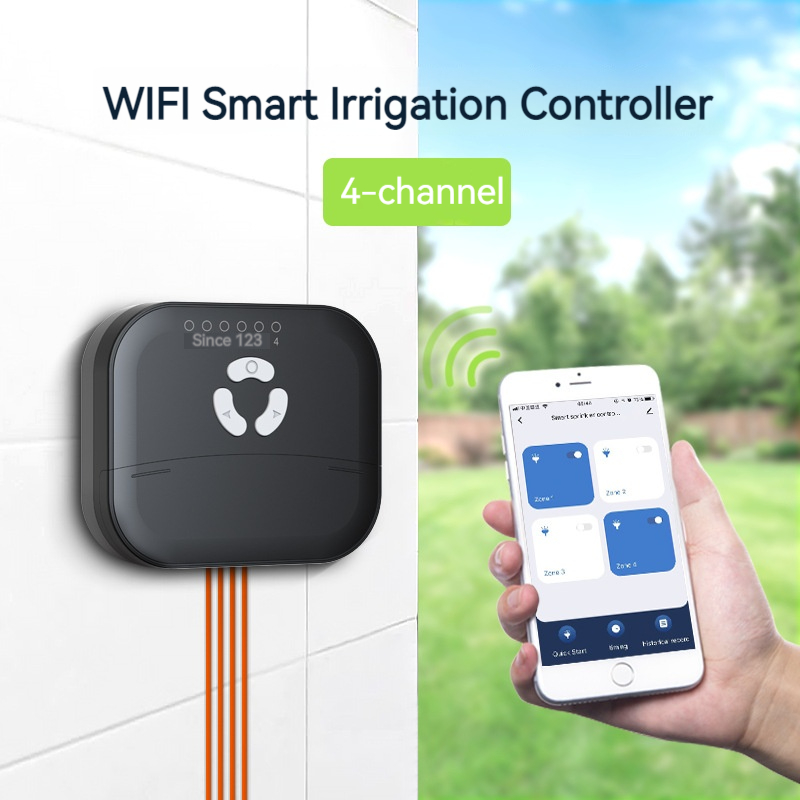 جهاز تحكم ذكي بالرش عبر الواي  - مراجعة Smart Garden Sprinkler وسعره