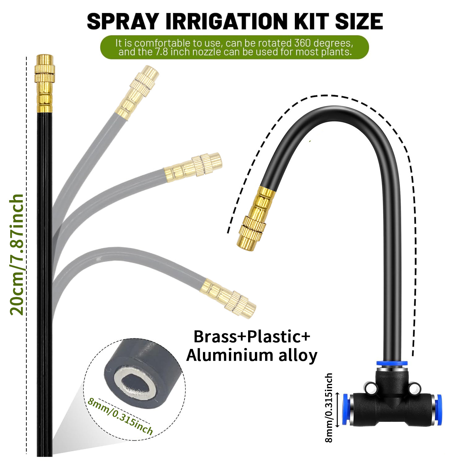 طقم رشاش خرطوم حديقة من البولي - مراجعة Smart Garden Hose وسعره