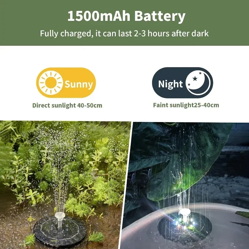 مصباح حبر LED دوار شمسي ، 7 أل - مراجعة Smart Garden Lighting System وسعره