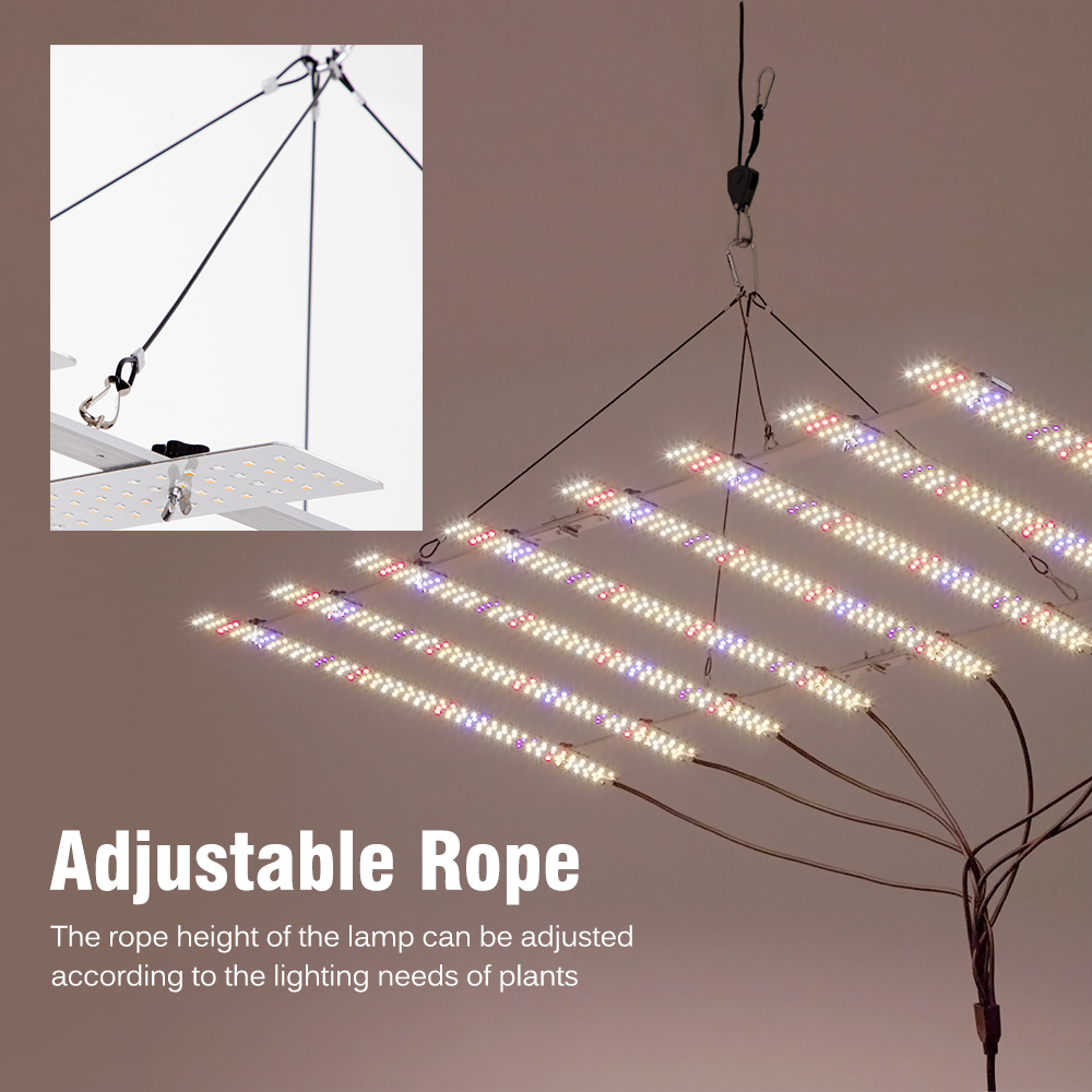 🌴 مصباح نمو LED بقوة 100 واط و - مراجعة Plant Grow Light Full Spectrum وسعره