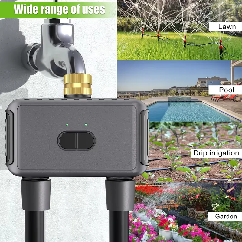 WAP01 مؤقت ري ذكي بتحكم عبر تط - مراجعة Smart Garden Watering وسعره
