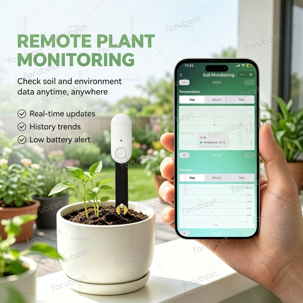جهاز استشعار ذكي لرطوبة التربة - مراجعة Smart Urban Garden وسعره