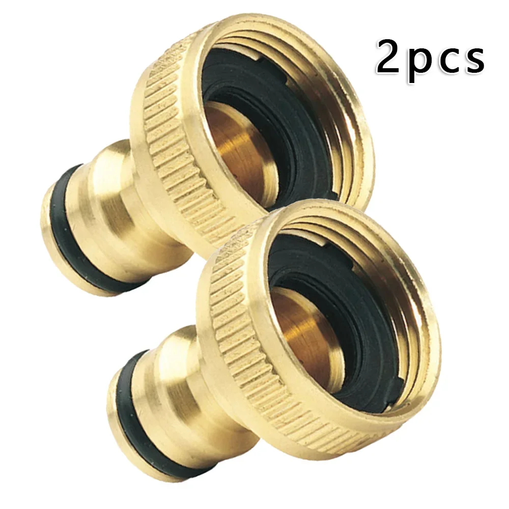 قطعتان من محول صنبور الحديقة 3 - مراجعة Smart Garden Hose وسعره