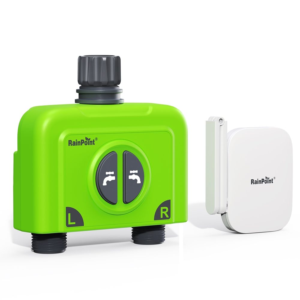 RainPoint جهاز تحكم بالرشاشات  - مراجعة Smart Garden Hose وسعره