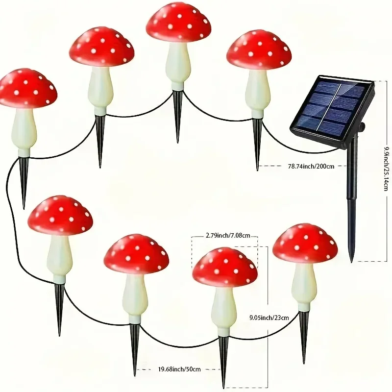 8/12/20 أضواء الفطر الشمسية رئ - مراجعة Smart Garden Solar وسعره