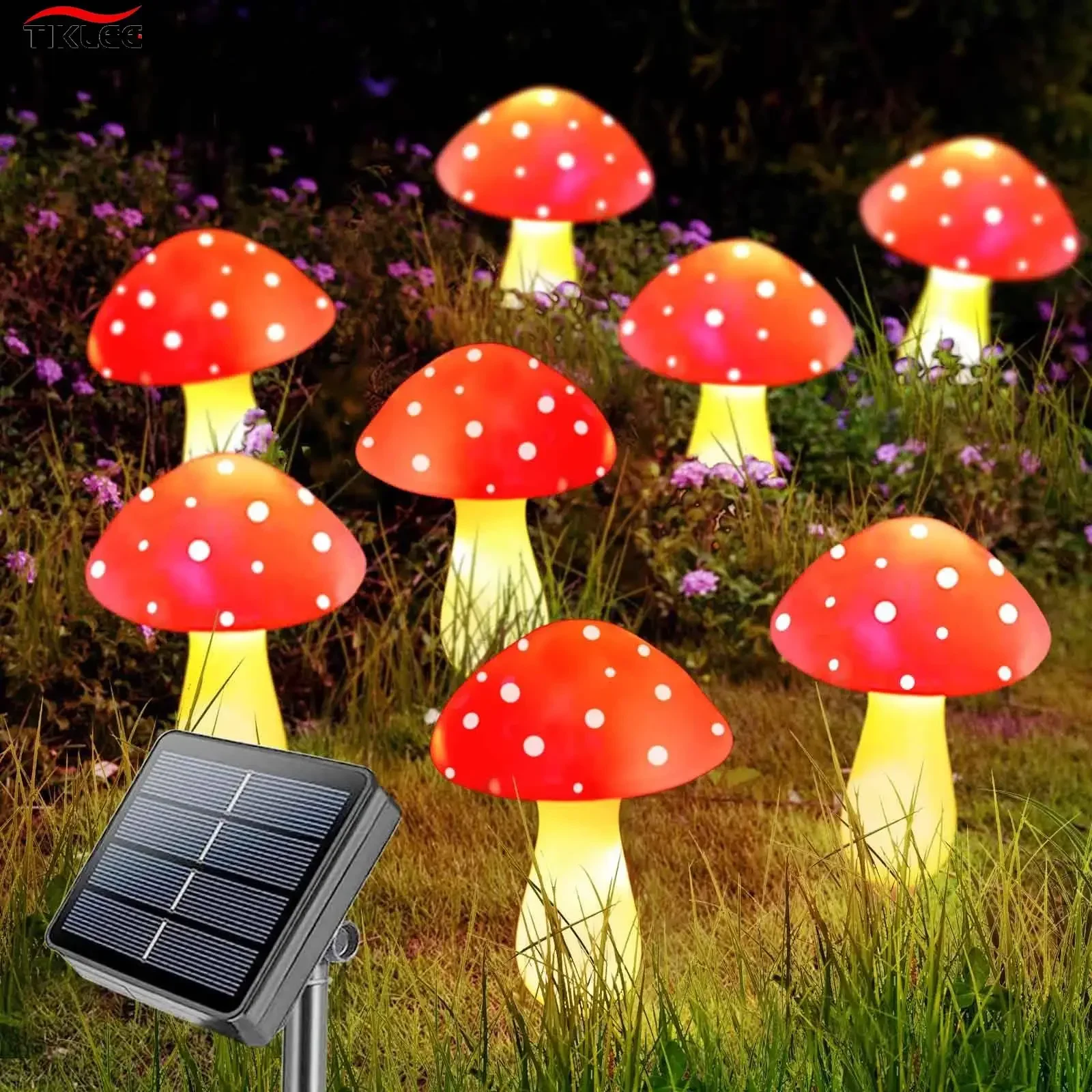 8/12/20 أضواء الفطر الشمسية رئ - مراجعة Smart Garden Solar وسعره