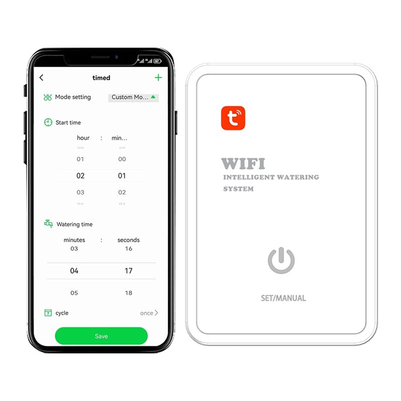 جهاز ABMR-Tuya الذكي للتحكم في - مراجعة Smart Garden Watering وسعره