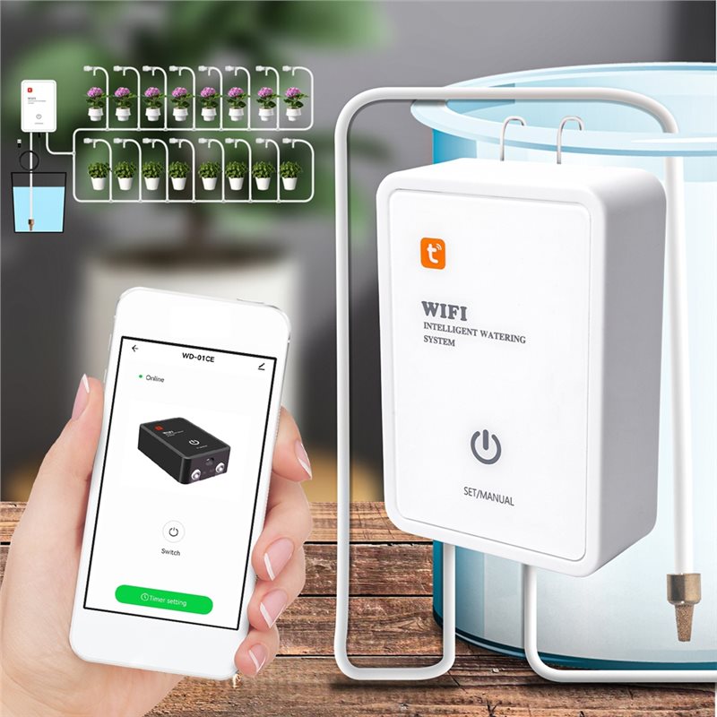 جهاز ABMR-Tuya الذكي للتحكم في - مراجعة Smart Garden Watering وسعره