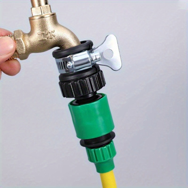 محول صنبور مياه عالمي، وصلة خر - مراجعة Smart Garden Hose وسعره