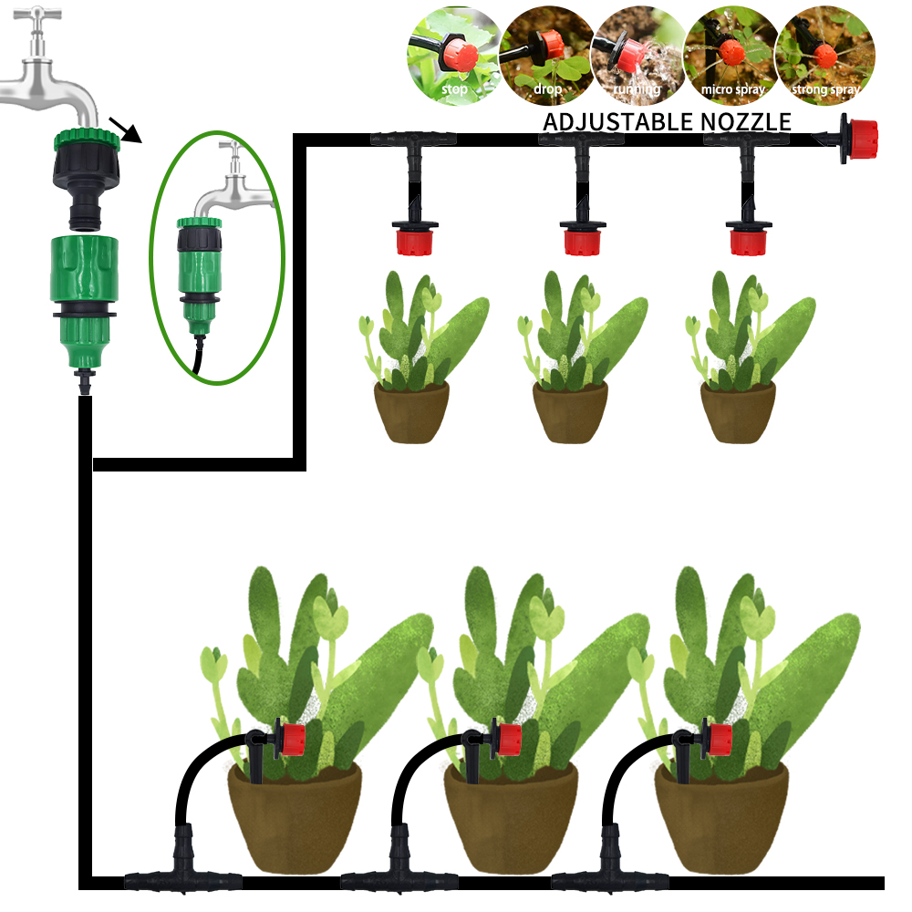 نظام الري بالتنقيط الصغير المح - مراجعة Smart Garden Hose وسعره
